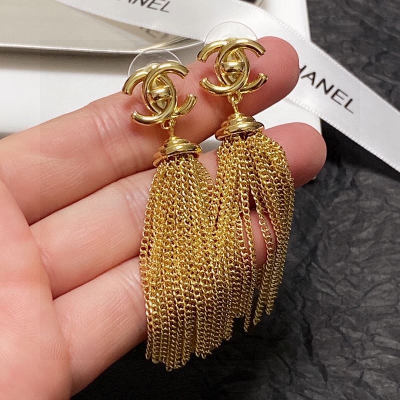 Ch*el earrings